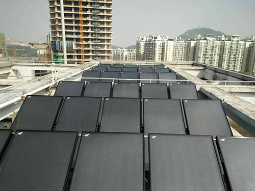 东莞市农商银行太阳能热水工程