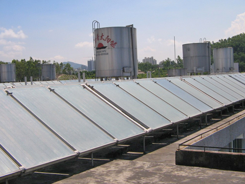 太阳能热水工程-深圳人民警察学校