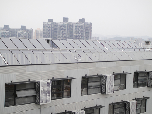 太阳能热水工程-万科第五园五期