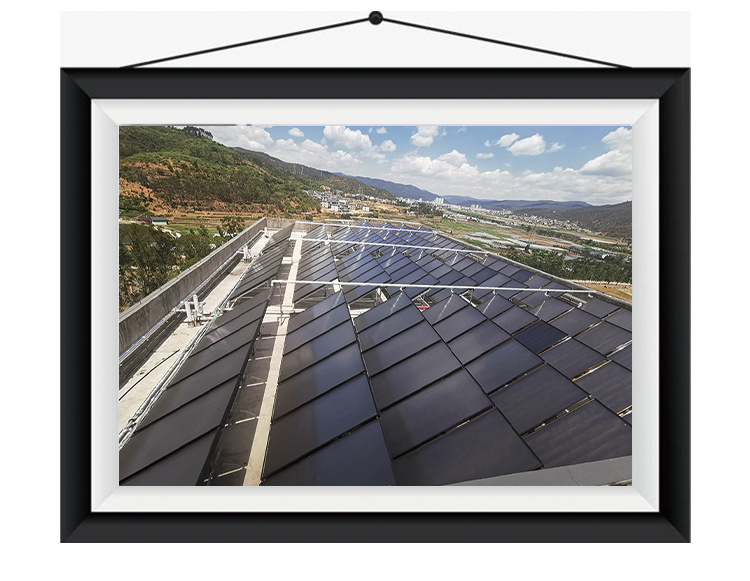 太陽能熱水工程-太陽能採暖項目