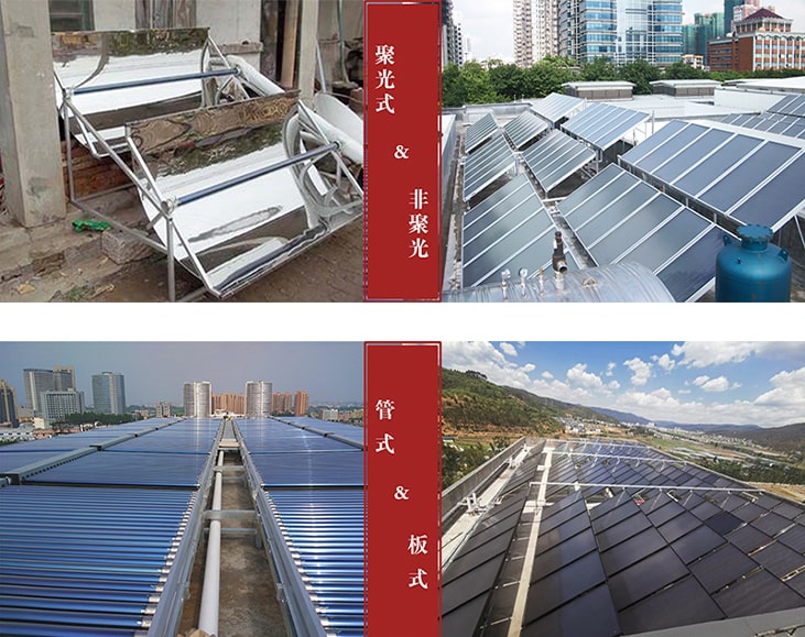 太阳能热水系统是怎么分类的